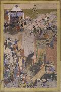 Bihzad Capture of a city oil painting picture wholesale