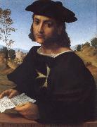 FRANCIABIGIO Portrait of a Kning of Rhodes oil painting