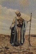 Nasi The Desert Sentry. oil painting