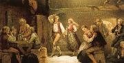 grieg a norwegian folk dance oil painting