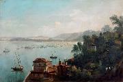 View of the port of Bahia