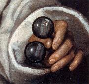 Galizia,Fede Portrait of Paolo Morigia (detail) oil painting