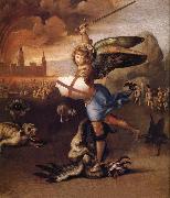 Raffaello Saint-Michel oil painting