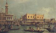 Canaletto La Piazzetta e il Palazzo Kucale dal bacino di S.Marco (mk21)