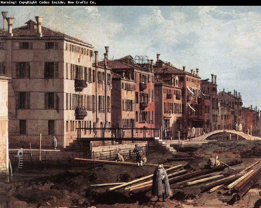 Canaletto View of San Giuseppe di Castello (detail) f